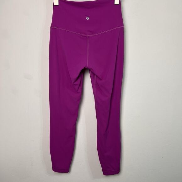 Lululemon Align High-Rise Pant 25" Magenta Purple Size 6 - Picture 2 of 5